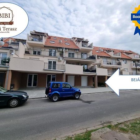 Bibi Terasz Apartman Balatonlelle Exterior foto