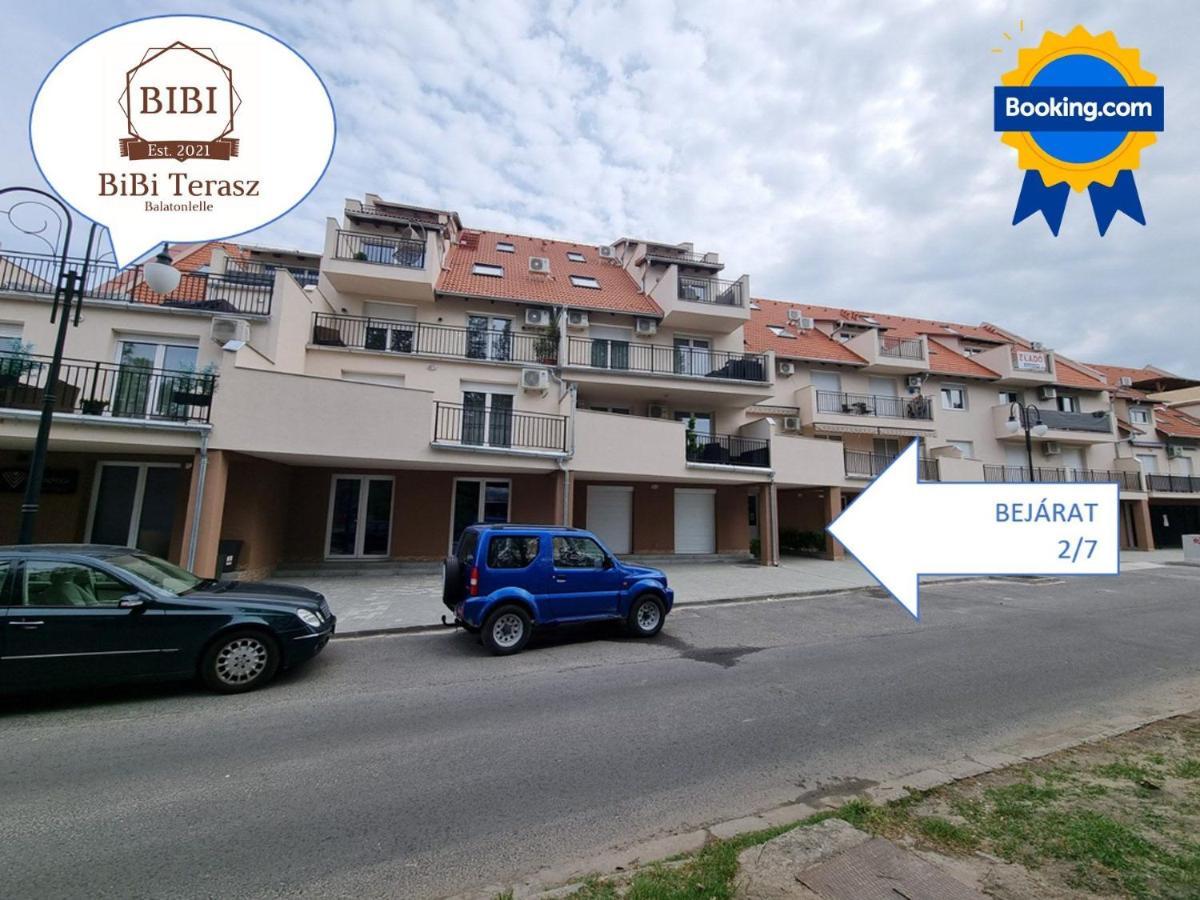 Bibi Terasz Apartman Balatonlelle Exterior foto